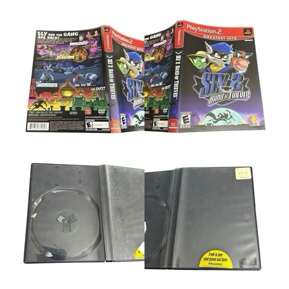 Sly 2 Band of Thieves PS2 Disc Sly Cooper And The Thievius Raccoonus Disc - Picture 10 of 14